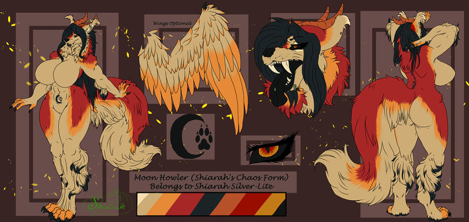 Moon Howler Ref Sheet